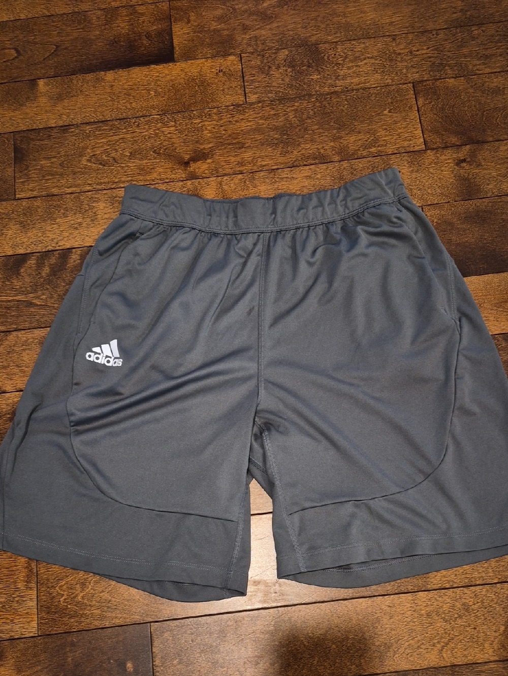 adidas Men's Dark Gray Athletic Training Shorts
